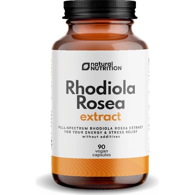 Natural Nutrition Rhodiola Rosea extrakt 90 kapsúl