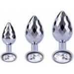 ToyJoy Disco Diamond Plug Large Silver