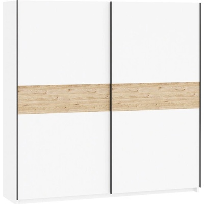 Intermeble s posuvnými dveřmi BERNO 200 bílá – Sleviste.cz