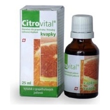 Citrovital kvapky Výťažok z grapefruitových jadierok 25 ml