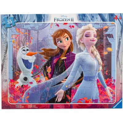 Ravensburger Пъзел Ravensburger от 35 части - Замръзналото кралство (05074)
