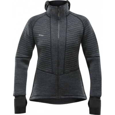 Devold Tinden Spacer Merino Jacket Women sivá/čierna