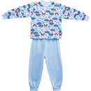 Esito chlapecké pyžamo Bagr modrá