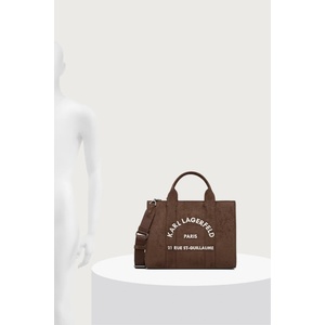KARL LAGERFELD шопинг чанта дамска от имитация на велур K/RSG (B4W30373)