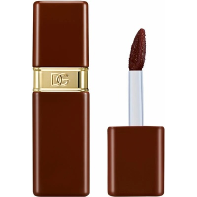Dolce&Gabbana Rose Dew Lip Bite dlhotrvajúci tekutý rúž s hydratačným účinkom 06 Quirky Mocha Cool Brown 6 ml