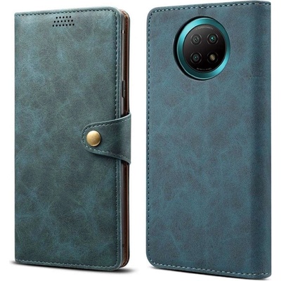 Lenuo Leather Xiaomi Redmi Note 9T, modré