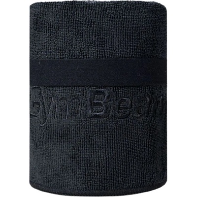 GymBeam Microfibre Sports Towel Large Black