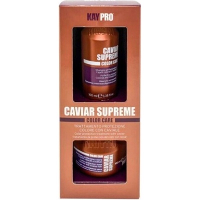 KAY PRO Мини комплект шампоан и маска с хайвер KAYPRO Caviar Supreme Mini Size Kit 2x100 мл