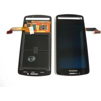 LCD Displej + Dotyková doska Black Nokia 700