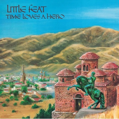 Little Feat - Time Loves A Hero Brick & Mortar Exc Blue Vinyl LP