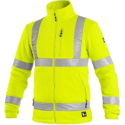 CXS PRESTON HV fleece mikina žltá HV