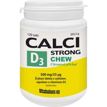 Vitabalans Calci Strong Chew+Vit.D3 120 tablet
