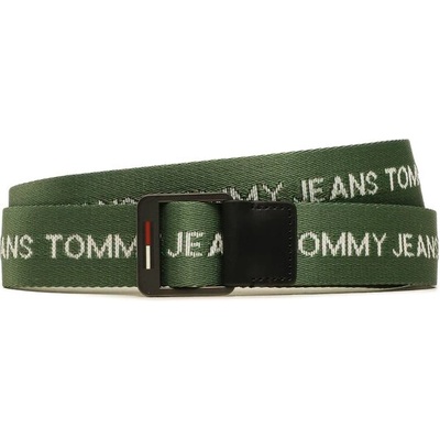 Tommy Jeans Мъжки колан Tommy Jeans Tjm Baxter 3.5 AM0AM11197 Зелен (Tjm Baxter 3.5 AM0AM11197)