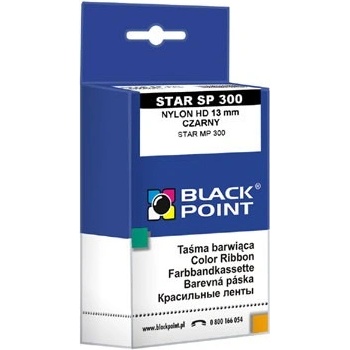 Čierna páska SP300. Čierna nylonová páska SP 300 12,7mm / 7,5m.