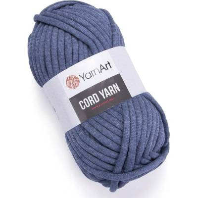 YarnArt Pletací / háčkovací příze CORD YARN 761 jeansově modrá, jednobarevná 250g/73m