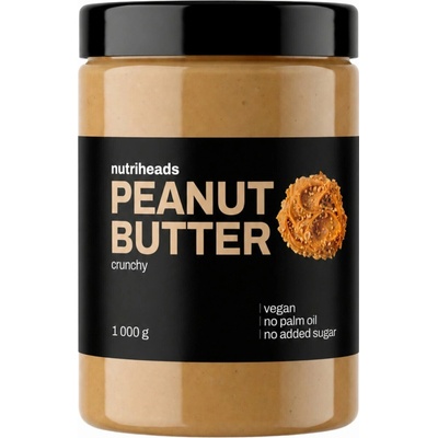 Nutriheads Peanut Butter Crunchy 1000 g