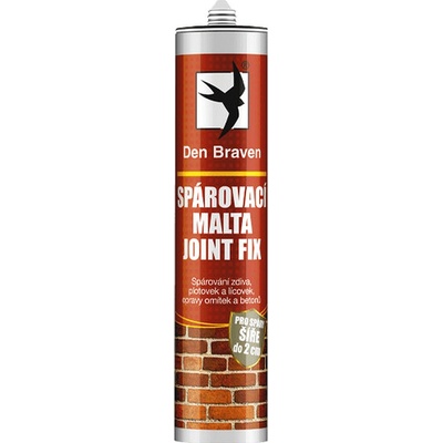 DEN BRAVEN - Škárovacia malta JOINT FIX šedá 310 ml