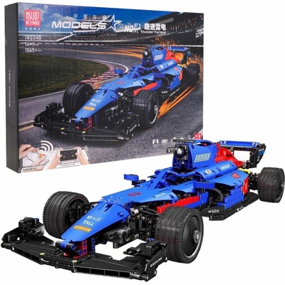Mamido Formula F1 na diaľkové ovládanie 1065 ks modrá
