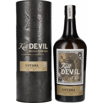Hunter Laing Kill Devil Guyana 17y Single Cask Rum 1999 46% 0,7 l (tuba)