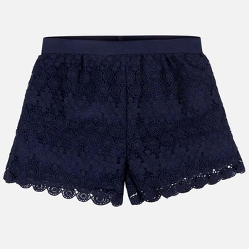 Mayoral dívčí kraťasy krajka tmavě modrá