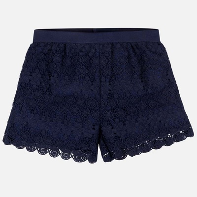 Mayoral dívčí kraťasy krajka tmavě modrá