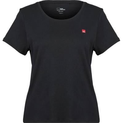 Bergfreunde Дамска тениска Bergfreunde Women's Hemp30 Bergfreunde Tee Patch T-shirt - Black (916-4632-0112)