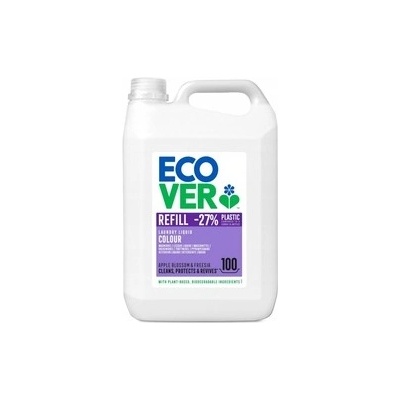 ecover tekutý prací prostředek color Jablečný květ a frézie 5 l, 100 pracích dávek