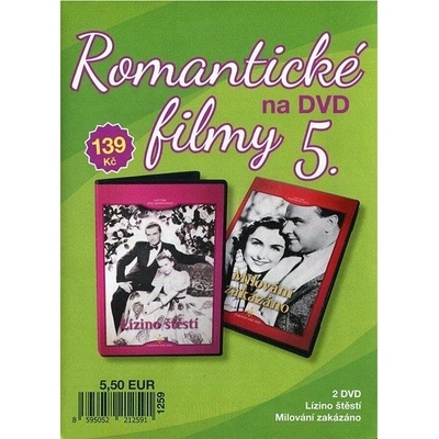 Romantické filmy 5 DVD