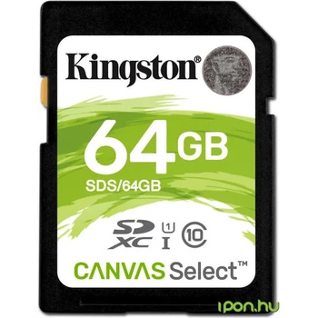 Kingston SDXC 64GB C10/UHS-I SDS/64GB