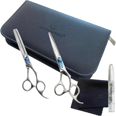 Olivia Garden set kadeřnické nůžky Xtreme 5,75 "+ Xtreme 6,35"