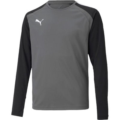 Puma TEAMGLORY JERSEY sivá čierna biela