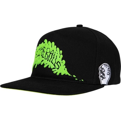 SANTA CRUZ SB Howell Snapback Slime Balls Cap Black BLACK