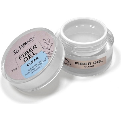 Expa nails expanails zpevňující uv led gel fiber clear 15 g