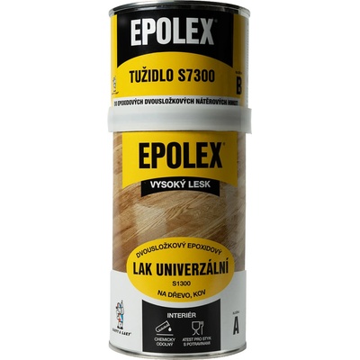 Barvy a laky Hostivař EPOLEX , lak epoxidový S-1300 , 0,84kg