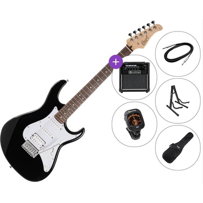 Cort G200 Premium SET Black Електрическа китара