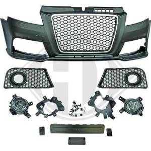  Предна броня за Audi A3 (2008-2012) - RS3 Дизайн (BUMPA309RS3C)