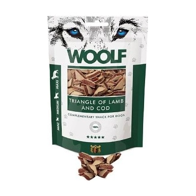 WOOLF pochoutka Triangle of Lamb and Cod 100 g
