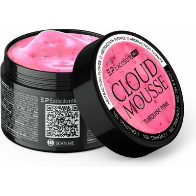 Excellent Pro Cloud Mousse turquoise pink flower15g