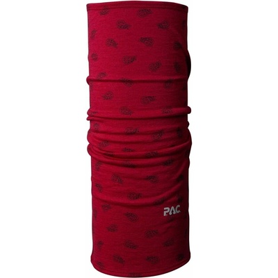 P.A.C. Merino Wool Paisley Plum Black