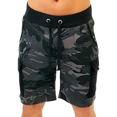 Alpha Industries Cargo Jogger short black camo