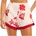 Seafolly Дамски къси панталони Seafolly Mayflower Tailored Short Shorts - Ecru / Cosmo (112-4376-0213)