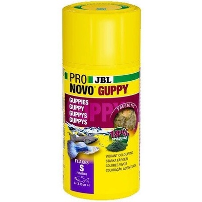 JBL Храна размер S за гупи JBL PRONOVO GUPPY FLAKES S 100ml (J3115818)