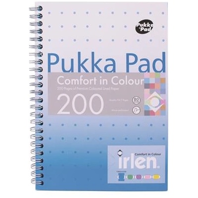 Pukka Pad Спирална тетрадка, A5, с правила, 100 страници, PUKKA PAD "Irlen Jotta Turquise" IRLJOTA5(TURQ) (IRLJOTA5(TURQ))