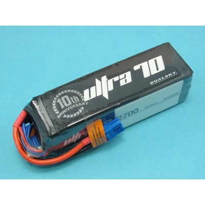 Dualsky Akku LiPol XPower 2700-6S ULT 70C
