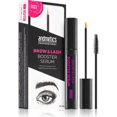 Andmetics Brow & Lash Booster Serum pro růst řas a obočí 10 ml