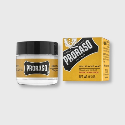 Proraso vosk na knír dřevo a koření 15 ml – Zboží Mobilmania