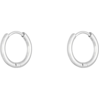Ornamenti Small Thin Hoops silver OOR150064