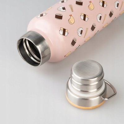 Pusheen termoláhev z nerezové oceli s rukojetí z kolekce Sushi Roll 500 ml