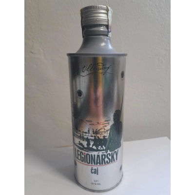 Ullersdorf Legionářsky čaj 55% 0,5 l (holá láhev)