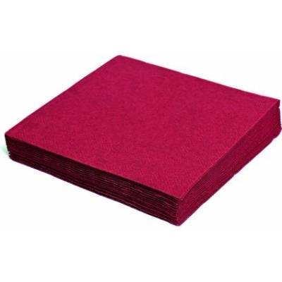 PAP Ubrousek FSC Mix 3V bordó 40x40cm 250ks